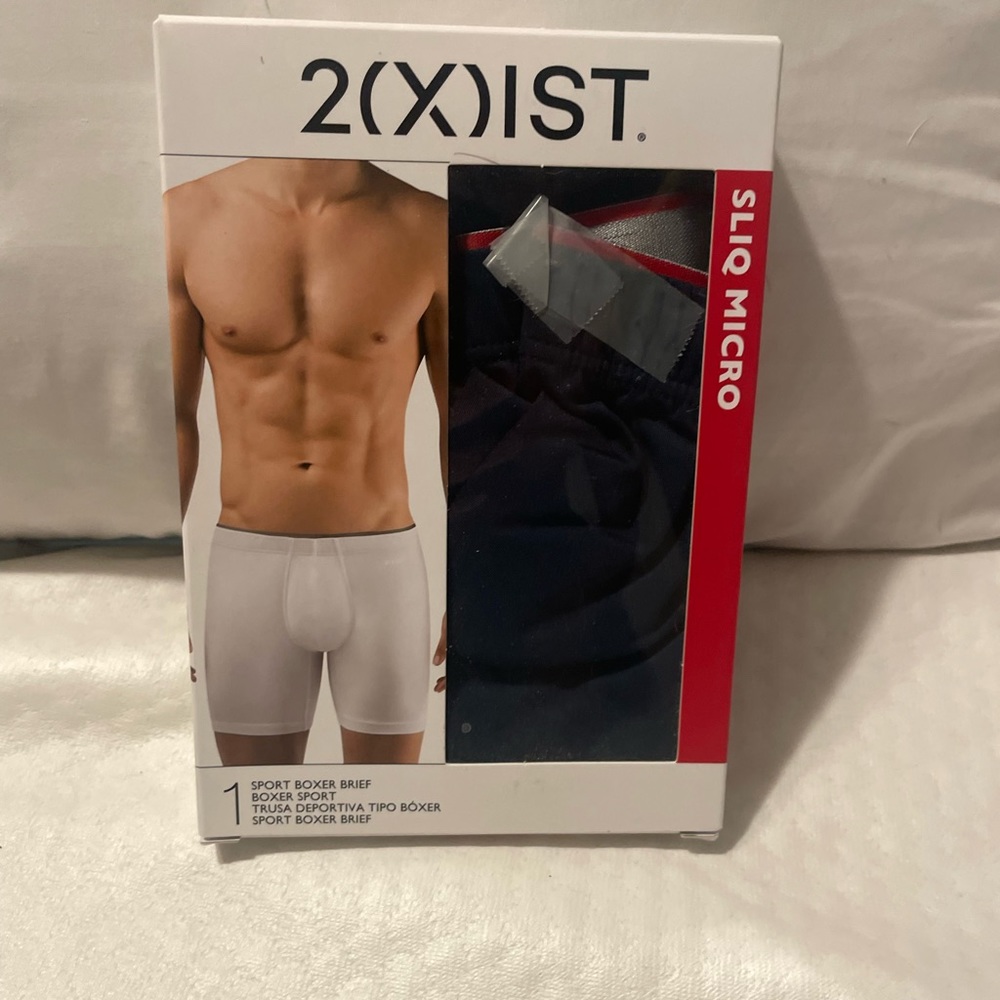 2(X)Ist sport boxer brief sliq micro size Small
